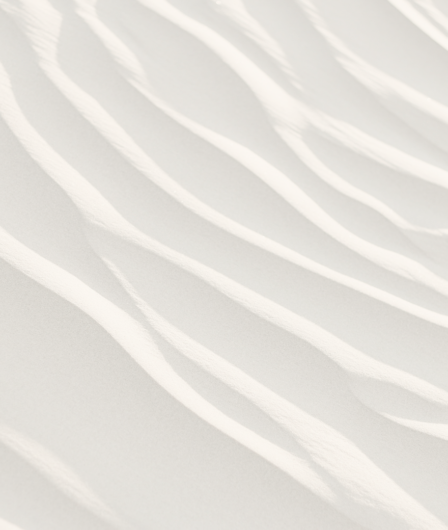 Rolling sand dunes
